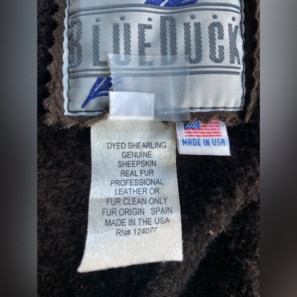 Blue Duck Women's Shearling Coat, Medium - Picture 6 of 7